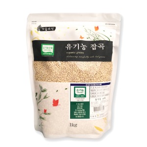 유기농잡곡 보리쌀(찰보리) 1kg